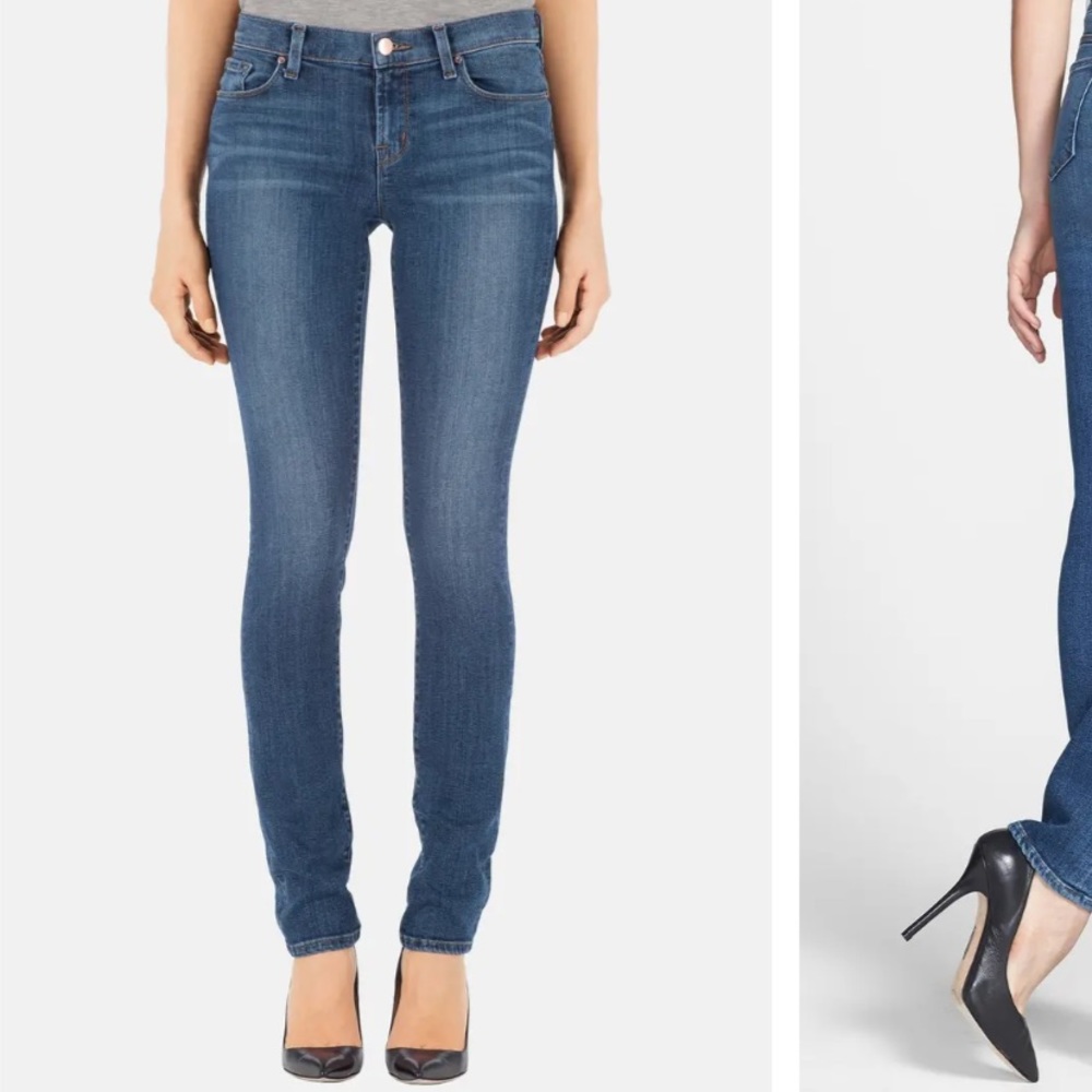 'Rail' Mid Rise Straight Leg Jeans size 26